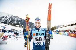 15.12.2019, Davos, Switzerland (SUI): Simen Hegstad Krueger (NOR) - FIS world cup cross-country, 15km men, Davos (SUI). www.nordicfocus.com. © Modica/NordicFocus. Every downloaded picture is fee-liable.