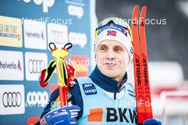 15.12.2019, Davos, Switzerland (SUI): Simen Hegstad Krueger (NOR) - FIS world cup cross-country, 15km men, Davos (SUI). www.nordicfocus.com. © Modica/NordicFocus. Every downloaded picture is fee-liable.