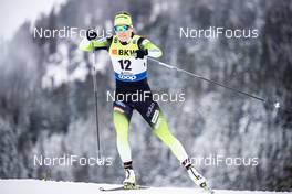 14.12.2019, Davos, Switzerland (SUI): Katja Visnar (SLO) - FIS world cup cross-country, individual sprint, Davos (SUI). www.nordicfocus.com. © Modica/NordicFocus. Every downloaded picture is fee-liable.