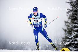 14.12.2019, Davos, Switzerland (SUI): Konstantin Bortsov (KAZ) - FIS world cup cross-country, individual sprint, Davos (SUI). www.nordicfocus.com. © Modica/NordicFocus. Every downloaded picture is fee-liable.