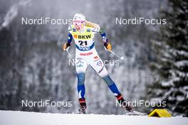 14.12.2019, Davos, Switzerland (SUI): Emma Ribom (SWE) - FIS world cup cross-country, individual sprint, Davos (SUI). www.nordicfocus.com. © Modica/NordicFocus. Every downloaded picture is fee-liable.