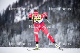 14.12.2019, Davos, Switzerland (SUI): Natalia Nepryaeva (RUS) - FIS world cup cross-country, individual sprint, Davos (SUI). www.nordicfocus.com. © Modica/NordicFocus. Every downloaded picture is fee-liable.
