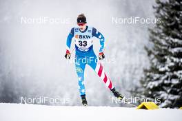 14.12.2019, Davos, Switzerland (SUI): Kevin Bolger (USA) - FIS world cup cross-country, individual sprint, Davos (SUI). www.nordicfocus.com. © Modica/NordicFocus. Every downloaded picture is fee-liable.