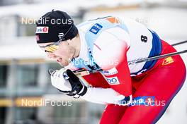 14.12.2019, Davos, Switzerland (SUI): Emil Iversen (NOR) - FIS world cup cross-country, individual sprint, Davos (SUI). www.nordicfocus.com. © Modica/NordicFocus. Every downloaded picture is fee-liable.