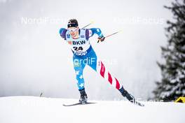 14.12.2019, Davos, Switzerland (SUI): Simeon Hamilton (USA) - FIS world cup cross-country, individual sprint, Davos (SUI). www.nordicfocus.com. © Modica/NordicFocus. Every downloaded picture is fee-liable.