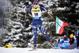 14.12.2019, Davos, Switzerland (SUI): Greta Laurent (ITA) - FIS world cup cross-country, individual sprint, Davos (SUI). www.nordicfocus.com. © Modica/NordicFocus. Every downloaded picture is fee-liable.