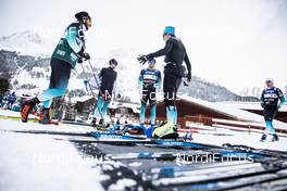 14.12.2019, Davos, Switzerland (SUI): France   - FIS world cup cross-country, individual sprint, Davos (SUI). www.nordicfocus.com. © Modica/NordicFocus. Every downloaded picture is fee-liable.