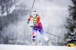 14.12.2019, Davos, Switzerland (SUI): Anja Ilic (SRB) - FIS world cup cross-country, individual sprint, Davos (SUI). www.nordicfocus.com. © Modica/NordicFocus. Every downloaded picture is fee-liable.