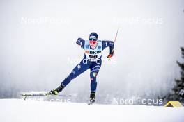 14.12.2019, Davos, Switzerland (SUI): Stefano Dellagiacoma (ITA) - FIS world cup cross-country, individual sprint, Davos (SUI). www.nordicfocus.com. © Modica/NordicFocus. Every downloaded picture is fee-liable.