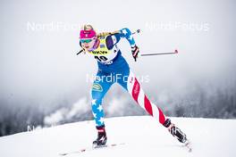 14.12.2019, Davos, Switzerland (SUI): Hailey Swirbul (USA) - FIS world cup cross-country, individual sprint, Davos (SUI). www.nordicfocus.com. © Modica/NordicFocus. Every downloaded picture is fee-liable.