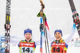 22.12.2019, Planica, Slovenia (SLO): Nadine Faehndrich (SUI), Laurien Van Der Graaf (SUI), (l-r)  - FIS world cup cross-country, team sprint, Planica (SLO). www.nordicfocus.com. © Modica/NordicFocus. Every downloaded picture is fee-liable.