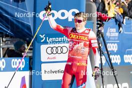 29.12.2019, Lenzerheide, Switzerland (SUI): Johannes Hoesflot Klaebo (NOR) - FIS world cup cross-country, tour de ski, individual sprint, Lenzerheide (SUI). www.nordicfocus.com. © Modica/NordicFocus. Every downloaded picture is fee-liable.