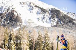 29.12.2019, Lenzerheide, Switzerland (SUI): Johannes Hoesflot Klaebo (NOR) - FIS world cup cross-country, tour de ski, individual sprint, Lenzerheide (SUI). www.nordicfocus.com. © Modica/NordicFocus. Every downloaded picture is fee-liable.