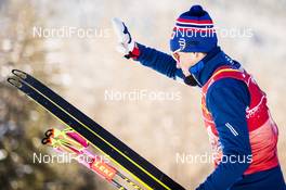 29.12.2019, Lenzerheide, Switzerland (SUI): Johannes Hoesflot Klaebo (NOR) - FIS world cup cross-country, tour de ski, individual sprint, Lenzerheide (SUI). www.nordicfocus.com. © Modica/NordicFocus. Every downloaded picture is fee-liable.