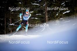 31.12.2019, Toblach, Italy (ITA): Jules Chappaz (FRA) - FIS world cup cross-country, tour de ski, 10km women, Toblach (ITA). www.nordicfocus.com. © Modica/NordicFocus. Every downloaded picture is fee-liable.