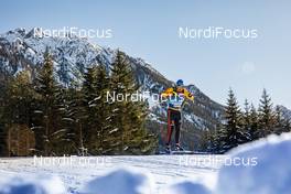 31.12.2019, Toblach, Italy (ITA): Lucas Boegl (GER) - FIS world cup cross-country, tour de ski, 10km women, Toblach (ITA). www.nordicfocus.com. © Modica/NordicFocus. Every downloaded picture is fee-liable.