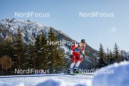 31.12.2019, Toblach, Italy (ITA): Erik Valnes (NOR) - FIS world cup cross-country, tour de ski, 10km women, Toblach (ITA). www.nordicfocus.com. © Modica/NordicFocus. Every downloaded picture is fee-liable.