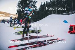 30.12.2019, Toblach, Italy (ITA): Lydia Hiernickel (SUI) - FIS world cup cross-country, tour de ski, training, Toblach (ITA). www.nordicfocus.com. © Modica/NordicFocus. Every downloaded picture is fee-liable.