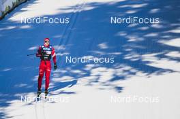 30.12.2019, Toblach, Italy (ITA): Andrey Larkov (RUS) - FIS world cup cross-country, tour de ski, training, Toblach (ITA). www.nordicfocus.com. © Modica/NordicFocus. Every downloaded picture is fee-liable.