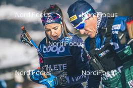 30.12.2019, Toblach, Italy (ITA): Caterina Ganz (ITA) - FIS world cup cross-country, tour de ski, training, Toblach (ITA). www.nordicfocus.com. © Modica/NordicFocus. Every downloaded picture is fee-liable.