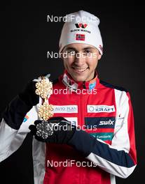 02.03.2019, Seefeld, Austria (AUT): Jarl Magnus Riiber (NOR) - FIS nordic world ski championships, nordic combined, medals, Seefeld (AUT). www.nordicfocus.com. Free handout image for editorial use for print and online media. No secondary purchase. © GEPA-pictures/WSC Seefeld 2019 