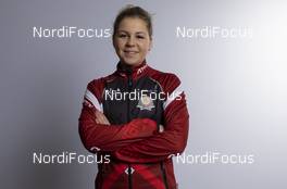 29.11.2019, Oestersund, Sweden, (SWE): ieva Puce (LAT) - IBU world cup biathlon, photoshooting, Oestersund (SWE). www.nordicfocus.com. © Manzoni/NordicFocus. Every downloaded picture is fee-liable.