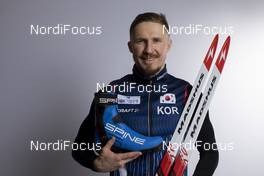 29.11.2019, Oestersund, Sweden, (SWE): Timofei Lapshin (KOR) - IBU world cup biathlon, photoshooting, Oestersund (SWE). www.nordicfocus.com. © Manzoni/NordicFocus. Every downloaded picture is fee-liable.