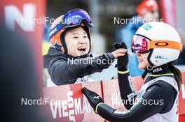 03.02.2019, Hinzenbach, Austria (AUT): Sara Takanashi (JPN) - FIS world cup ski jumping ladies, individual HS90, Hinzenbach (AUT). www.nordicfocus.com. © Modica/NordicFocus. Every downloaded picture is fee-liable.