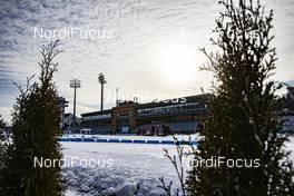 25.02.2020, Minsk-Raubichi, Belarus (BLR): Event Feature: The venue is getting ready for the IBU Open European Championships - IBU Open European Championships Biathlon, training, Minsk-Raubichi (BLR). www.nordicfocus.com. © Manzoni/NordicFocus. Every downloaded picture is fee-liable.