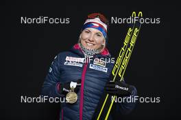 14.02.2020, Antholz, Italy (ITA): Lucie Charvatova (CZE) - IBU world championships biathlon, medals, Antholz (ITA). www.nordicfocus.com. © Manzoni/NordicFocus. Every downloaded picture is fee-liable.