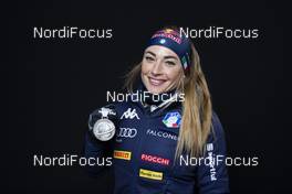 13.02.2020, Antholz, Italy (ITA): Dorothea Wierer (ITA) - IBU World Championships Biathlon, medals, Antholz (ITA). www.nordicfocus.com. © Manzoni/NordicFocus. Every downloaded picture is fee-liable.