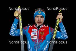 15.02.2020, Antholz, Italy (ITA): Alexander Loginov (RUS) - IBU World Championships Biathlon, medals, Antholz (ITA). www.nordicfocus.com. © Manzoni/NordicFocus. Every downloaded picture is fee-liable.