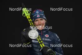 14.02.2020, Antholz, Italy (ITA): Susan Dunklee (USA) - IBU world championships biathlon, medals, Antholz (ITA). www.nordicfocus.com. © Manzoni/NordicFocus. Every downloaded picture is fee-liable.