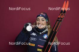 13.02.2020, Antholz, Italy (ITA): Dorothea Wierer (ITA) - IBU World Championships Biathlon, medals, Antholz (ITA). www.nordicfocus.com. © Manzoni/NordicFocus. Every downloaded picture is fee-liable.