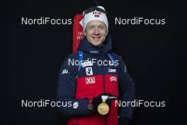 13.02.2020, Antholz, Italy (ITA): Johannes Thingnes Boe (NOR) - IBU World Championships Biathlon, medals, Antholz (ITA). www.nordicfocus.com. © Manzoni/NordicFocus. Every downloaded picture is fee-liable.