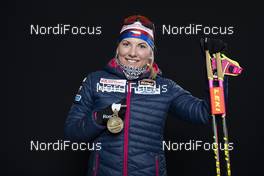 14.02.2020, Antholz, Italy (ITA): Lucie Charvatova (CZE) - IBU world championships biathlon, medals, Antholz (ITA). www.nordicfocus.com. © Manzoni/NordicFocus. Every downloaded picture is fee-liable.