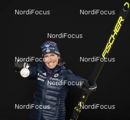 14.02.2020, Antholz, Italy (ITA): Susan Dunklee (USA) - IBU world championships biathlon, medals, Antholz (ITA). www.nordicfocus.com. © Manzoni/NordicFocus. Every downloaded picture is fee-liable.