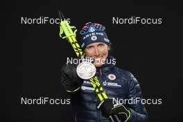 14.02.2020, Antholz, Italy (ITA): Susan Dunklee (USA) - IBU world championships biathlon, medals, Antholz (ITA). www.nordicfocus.com. © Manzoni/NordicFocus. Every downloaded picture is fee-liable.