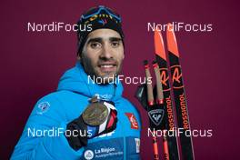 15.02.2020, Antholz, Italy (ITA): Martin Fourcade (FRA) - IBU World Championships Biathlon, medals, Antholz (ITA). www.nordicfocus.com. © Manzoni/NordicFocus. Every downloaded picture is fee-liable.