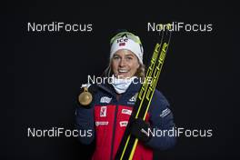 13.02.2020, Antholz, Italy (ITA): Tiril Eckhoff (NOR) - IBU World Championships Biathlon, medals, Antholz (ITA). www.nordicfocus.com. © Manzoni/NordicFocus. Every downloaded picture is fee-liable.