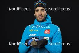 15.02.2020, Antholz, Italy (ITA): Martin Fourcade (FRA) - IBU World Championships Biathlon, medals, Antholz (ITA). www.nordicfocus.com. © Manzoni/NordicFocus. Every downloaded picture is fee-liable.