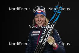 13.02.2020, Antholz, Italy (ITA): Marketa Davidova (CZE) - IBU World Championships Biathlon, medals, Antholz (ITA). www.nordicfocus.com. © Manzoni/NordicFocus. Every downloaded picture is fee-liable.