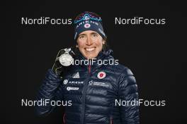 14.02.2020, Antholz, Italy (ITA): Susan Dunklee (USA) - IBU world championships biathlon, medals, Antholz (ITA). www.nordicfocus.com. © Manzoni/NordicFocus. Every downloaded picture is fee-liable.