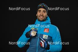 15.02.2020, Antholz, Italy (ITA): Martin Fourcade (FRA) - IBU World Championships Biathlon, medals, Antholz (ITA). www.nordicfocus.com. © Manzoni/NordicFocus. Every downloaded picture is fee-liable.