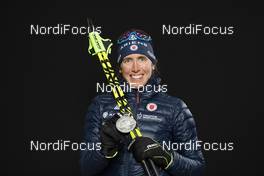 14.02.2020, Antholz, Italy (ITA): Susan Dunklee (USA) - IBU world championships biathlon, medals, Antholz (ITA). www.nordicfocus.com. © Manzoni/NordicFocus. Every downloaded picture is fee-liable.