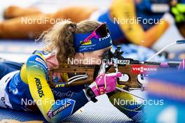 20.02.2020, Antholz, Italy (ITA): Hanna Oeberg (SWE) - IBU World Championships Biathlon, single mixed relay, Antholz (ITA). www.nordicfocus.com. © Modica/NordicFocus. Every downloaded picture is fee-liable.