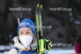 18.12.2020, Hochfilzen, Austria (AUT): Franziska Preuss (GER) -  IBU World Cup Biathlon, sprint women, Hochfilzen (AUT). www.nordicfocus.com. © Manzoni/NordicFocus. Every downloaded picture is fee-liable.