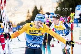 05.01.2020, Val di Fiemme, Italy (ITA): Lucas Boegl (GER) - FIS world cup cross-country, tour de ski, final climb men, Val di Fiemme (ITA). www.nordicfocus.com. © Modica/NordicFocus. Every downloaded picture is fee-liable.