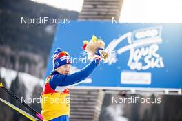 04.01.2020, Val di Fiemme, Italy (ITA): Johannes Hoesflot Klaebo (NOR) - FIS world cup cross-country, tour de ski, individual sprint, Val di Fiemme (ITA). www.nordicfocus.com. © Modica/NordicFocus. Every downloaded picture is fee-liable.