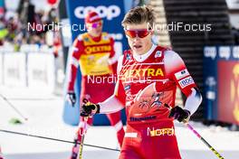 04.01.2020, Val di Fiemme, Italy (ITA): Johannes Hoesflot Klaebo (NOR) - FIS world cup cross-country, tour de ski, individual sprint, Val di Fiemme (ITA). www.nordicfocus.com. © Modica/NordicFocus. Every downloaded picture is fee-liable.